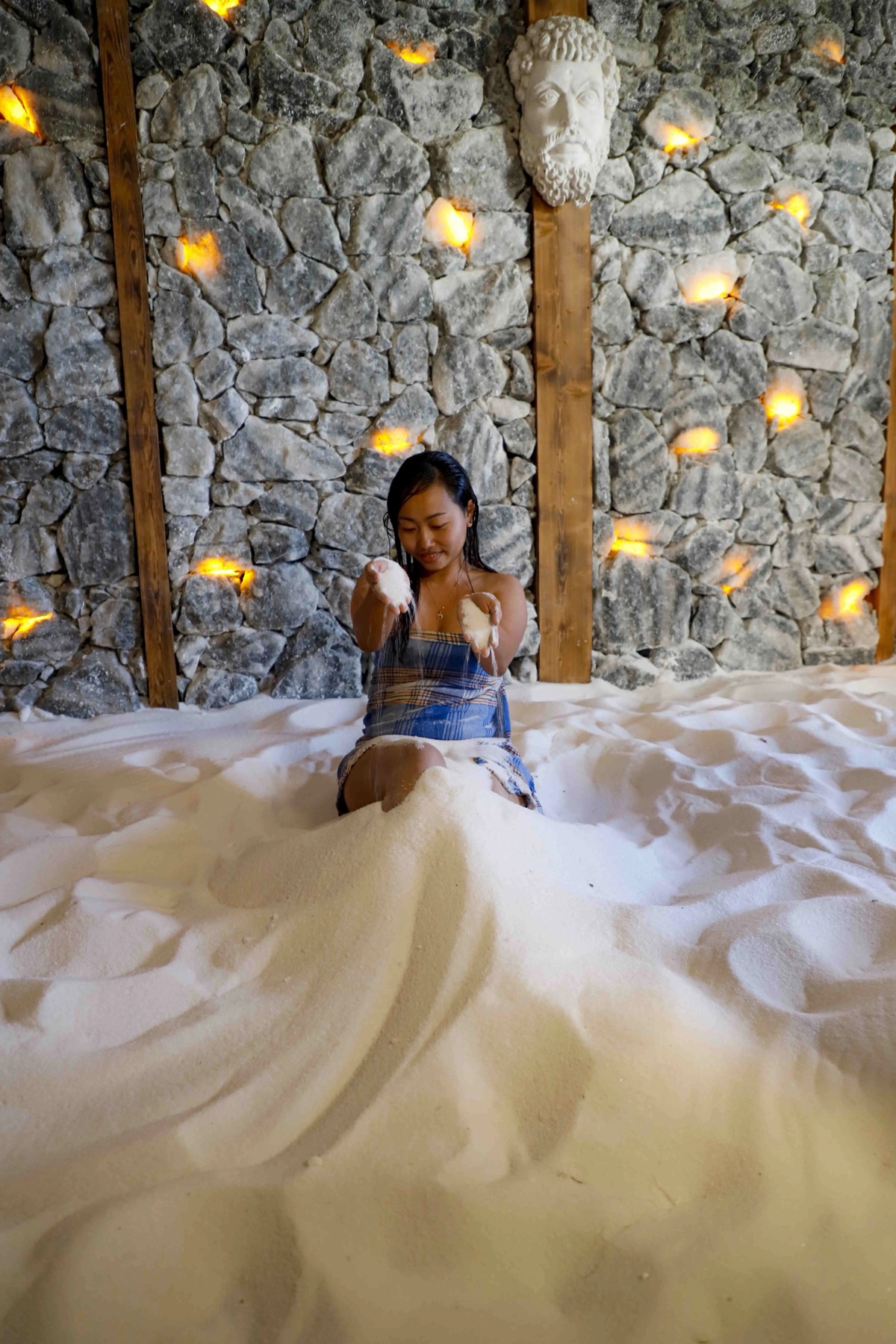 SALZSAUNA (AUFGUSS-SHOW) 25 min